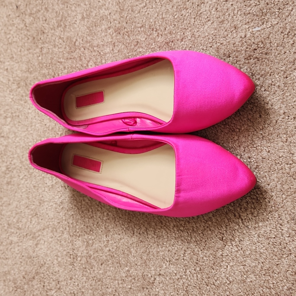 Hot Pink Flats